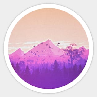 Pink Adventurer Sticker